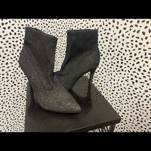 Brash Glitter Bootie